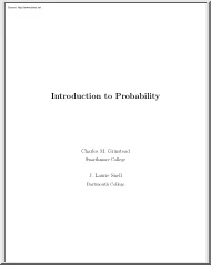 Grinstead-Snell - Introduction to Probability