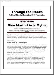 Nine Martial Arts Myths
