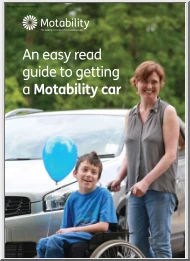 An Easy Read Guide to Getting a Motability Car