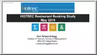 Prof. Roland Schegg - HOTREC Restaurant Booking Study