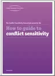 How to Guide to Conflict Sensitivity