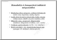 Hemodialízis és hemoperfuzió indikációi mérgezésekben