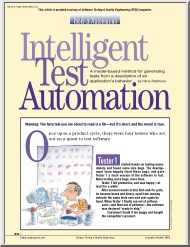 Harry Robinson - Intelligent test automation