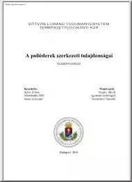 Sipos Evelin - A poliéderek szerkezeti tulajdonságai