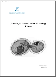 Roger Schneiter - Genetics, Molecular and Cell Biology of Yeast