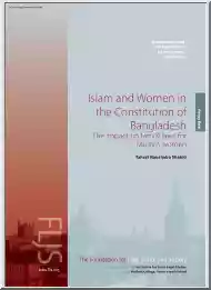 Tahrat Naushaba Shahid - Islam and Women in the Constitution of Bangladesh, The impact on family laws for Muslim women
