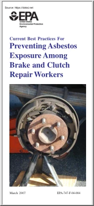 Current Best Practices For Preventing Asbestos Exposure Among Brake and Clutch Repair Workers