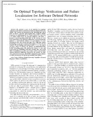 On Optimal Topology Verification and Failure Localization for Software Defined Networks