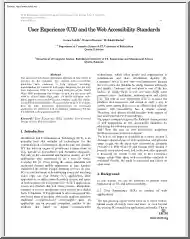Sohaib-Hussain-Badini - User Experience, UX and the Web Accessibility Standards