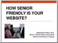 How senior friendly is your website