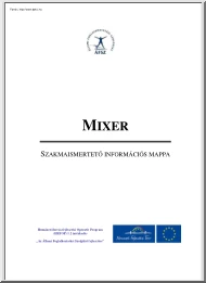 Mixer, szakmaismertető információs mappa
