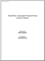 Belal Hashmi - Assembly Language Programming