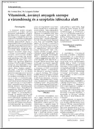 Csomai-Langmár - Vitaminok, ásványi