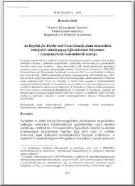 Borszéki Judit - Az English for Border and Coast Guards című nemzetközi szaknyelvi oktatóanyag fejlesztésének folyamata, a nem-nyelvész szakemberek szerepe