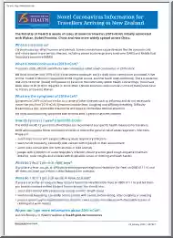 Novel Coronavirus Information for