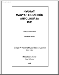 Borbándi Gyula - Nyugati magyar esszéírók antológiája