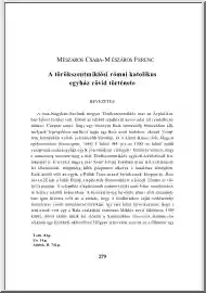Mészáros-Mészáros - A törökszentmiklósi római katolikus egyház rövid története