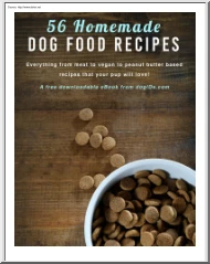 56 Homemade Dog Food Recipes