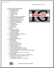 How to Guide for IGManager