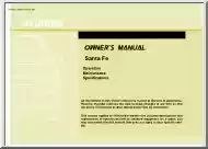 Hyundai Santa Fe Owners Manual