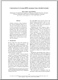 Cramer-Zhang - Construction of a German HPSG Grammar from a Detailed Treebank