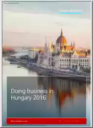 Doing Business in Hungary 2016