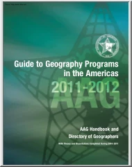 Guide to Geography Programs in the Americas 2011-2012