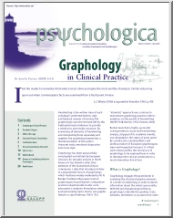 Annette Poizner - Graphology in Clinical Practice
