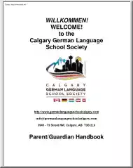 Welcome to the Calgary German Language