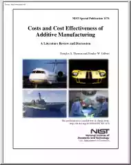 Douglas-Stanley - Costs and Cost Effectiveness of Additive Manufacturing