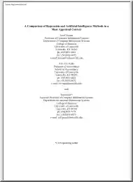Jozef Zurada - A Comparison of
