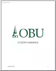 OBU Student Handbook