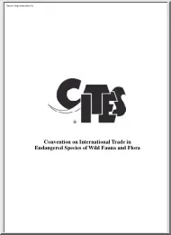 Convention on International Trade in Endangered Species of Wild Fauna and Flora