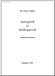 Dr. Gausz Tamás - Autogírók és helikopterek