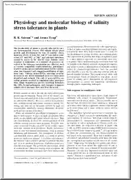Sairam-Tyagi - Physiology and Molecular Biology of Salinity Stress Tolerance in Plants