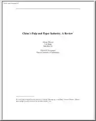 Zhuang-Ding-Li - Chinas Pulp and Paper Industry, A Review