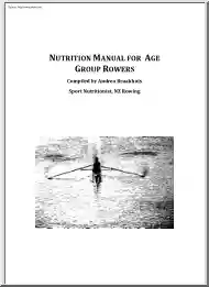 Andrea Braakhuis - Nutrition Manual for Age Group Rowers