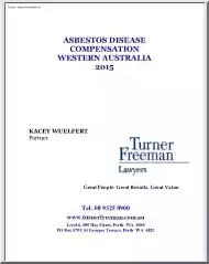 Kacey Wuelfert - Asbestos Disease Compensation, Western Australia