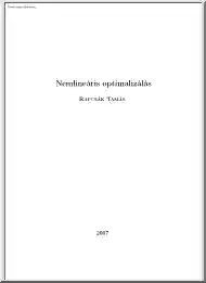 Rapcsák Tamás - Nemlineáris