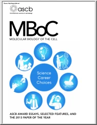 2013 ASCB Award Essays, Selected Perspectives, and MBoC Paper of the Year