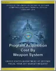 Program Acquisition Cost by Weapon System