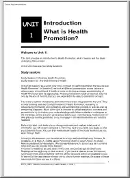 What is Health Promotion
