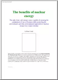 The Benefits of Nuclear Energy