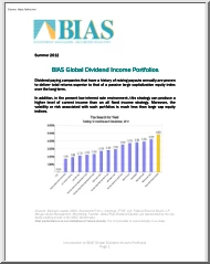 BIAS Global Dividend Income Portfolios