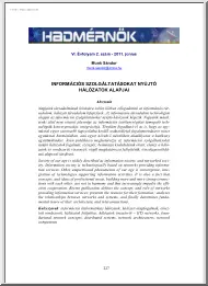 Munk Sándor - Információs szolgáltatásokat nyújtó hálózatok alapjai
