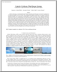 Hably-Trofino-Diehl - Control of Airborne Wind Energy Systems