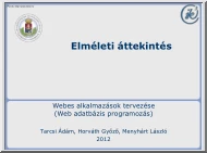 Tarcsi-Horváth-Menyhárt - Webes alkalmazások tervezése