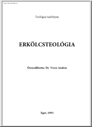 Dr. Veres András - Erkölcsteológia