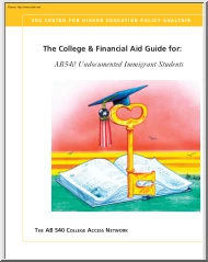 Olivérez-Chavez-Soriano - The College and Financial Aid Guide for AB540 Undocumented Immigrant Students