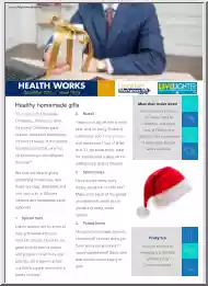Healthy Homemade Gifts
